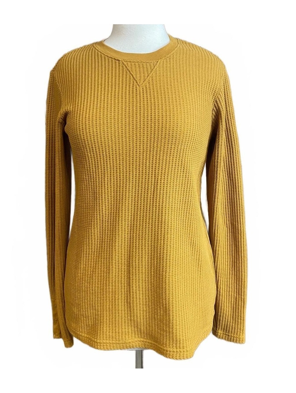The Normal Brand waffle knit thermal top medium.